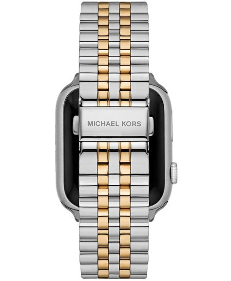 michael kors strap for apple watch|two tone apple watch band.